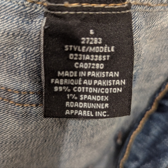 Suko Wide-Leg Denim Jeans Size 6, Light Blue - Picture 10 of 16